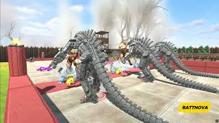Giant Mecha Godzilla Animal Revolt Battle Simulator ! (ARBS) screenshot 3