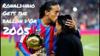 Cuántos Balones de Oro tiene Ronaldinho?
