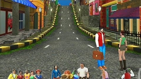 Slapped The Robber!!😂 Mission 93 Complete || Street Chaser Game Android Gameplay