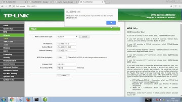 [CWNA] TP-link Network WAN Connection in Pashto.