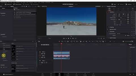 HOW TO REPLACE SKY IN VIDEO EDITING - DAVINCI RESOLVE TUTORIAL