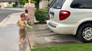 Kids & Squirt Guns