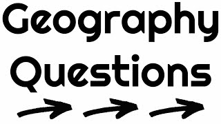 Geography Question & Answer For Competitive Examination | प्रतियोगी परीक्षाओं के लिए भूगोल के प्रश्न