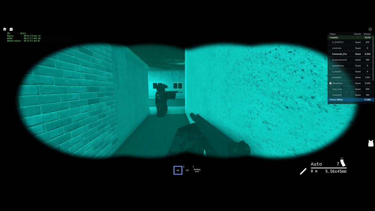 Situação de refém ministrada pelo GATE [ROBLOX/RP-SP]