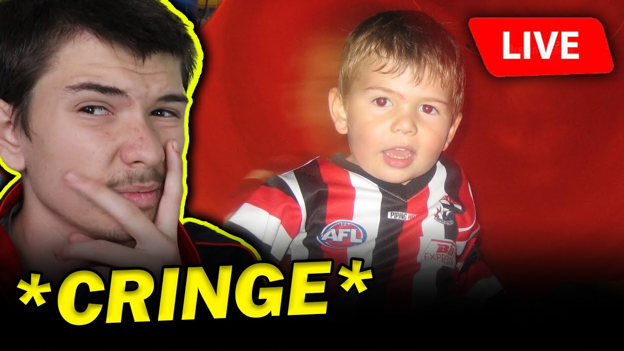 REACTING TO OLD PHOTOS/VIDEOS LIVE STREAM YouTube