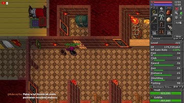 222 Level on Rookgaard (921k trolls)