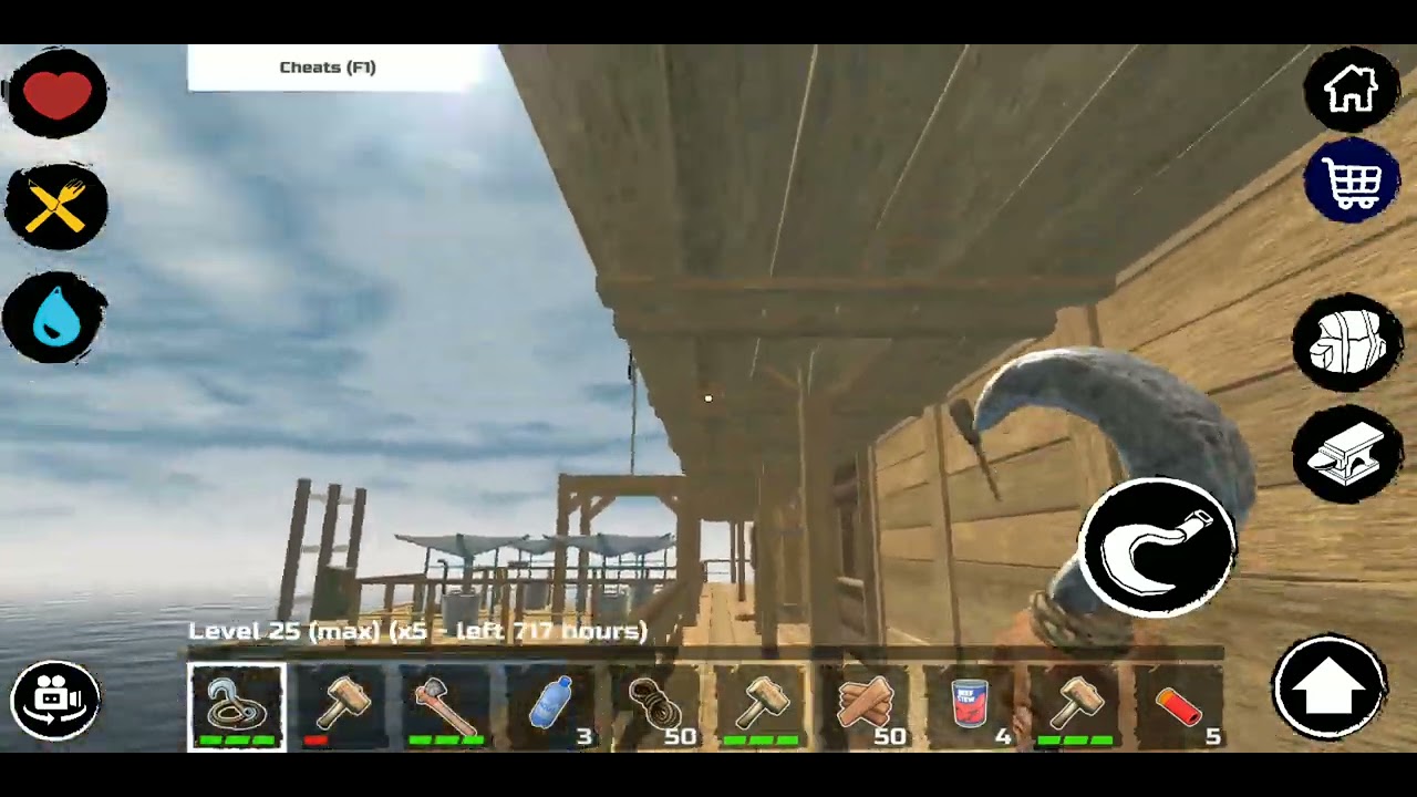 Survive On Raft: Crafting In The Ocean - Gameplay