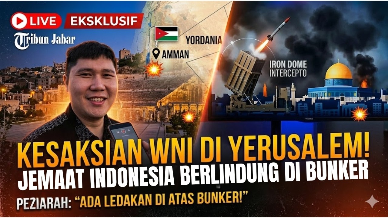 Kesaksian Pendeta Yoel Di Dalam Bunker YERUSALEM Saat Rudal Iran Menghantam!Jemaat Menangis & Berdoa