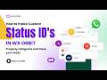 How to create custom status ID's in WAOrbit | properly categorize and track your leads.