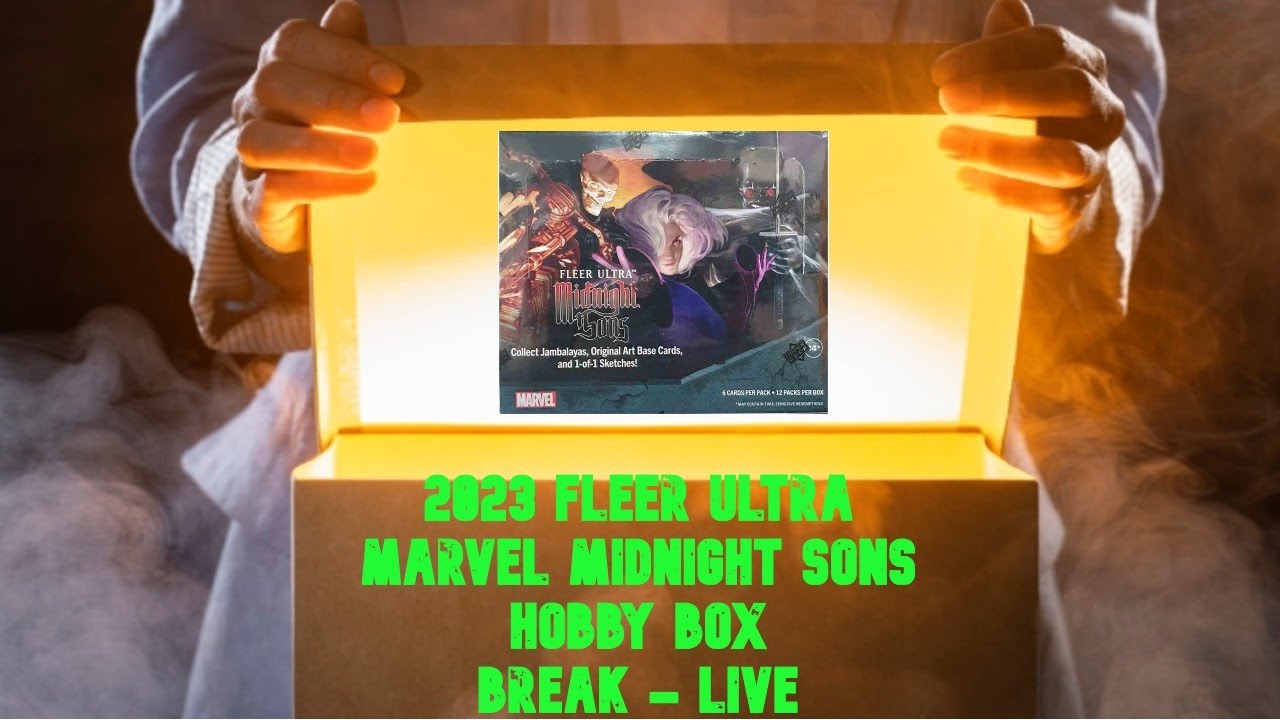 2023 FLEER ULTRA MARVEL MIDNIGHT SONS HOBBY BOX BREAK - LIVE