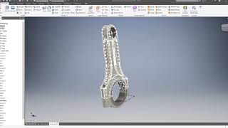 Inventor 2019 - Tutorial  4: 3D Modelling a Connecting Rod Part 2