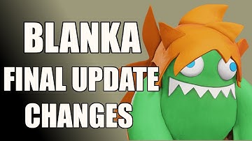 SFV FINAL update Blanka balance changes (Better pressure and VT1)