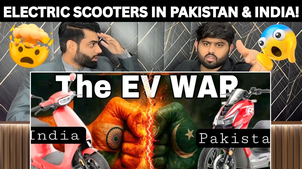 Reaction On Electric Scooters in Pakistan vs India – Shocking Comparison!  |Pakistani Reaction🔥