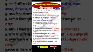 Bihar Daroga Enforcement 7 September 2025 Question Paper | Bihar Enforcement question paper 2025