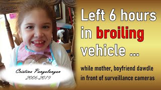 Mother, boyfriend leave disabled daughter to die inside broiling vehicle