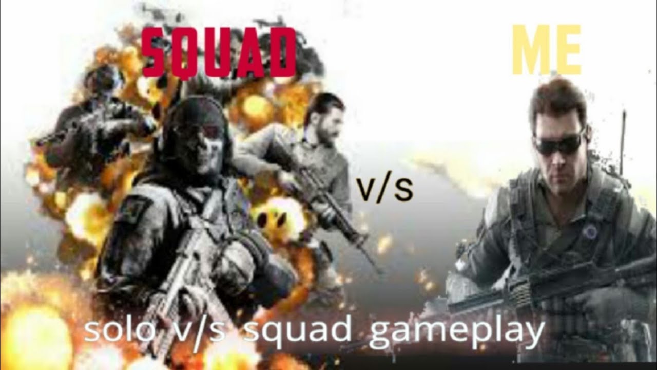 Solo vs squad. COD MOBILE GAMEPLAY - YouTube