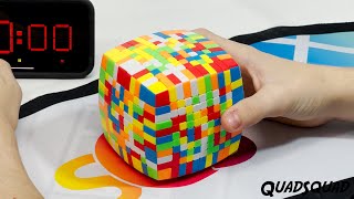 11 x 11 Rubix Cube Solve