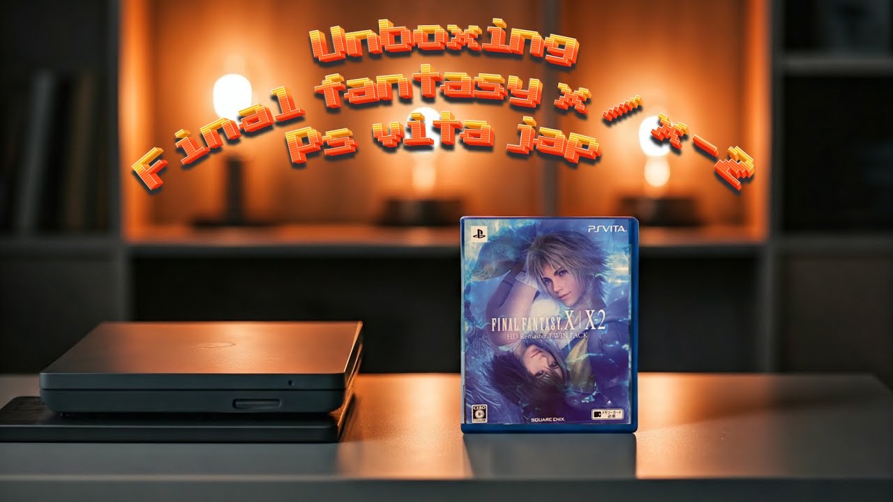 Unboxing FInal Fantasy X/X2 PSVITA Jap Version #unboxing #psvita #playstation