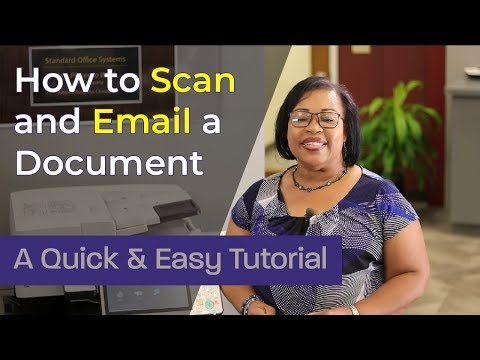 How to Scan and Email a Document [Short Tutorial]