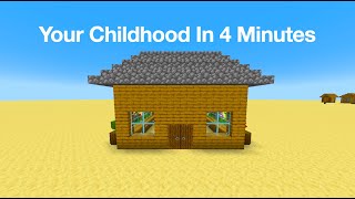 All Your Minecraft Nostalgia In 4 Minutes and 19 Seconds