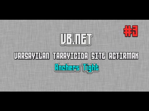 VB NET Varsayılan Tarayıcıda Site Açtırmak