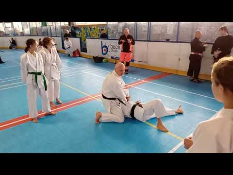 Staz sztuk walki i trening kumite karate fighting martial arts w Bielsku Bialej 2021 Polska.