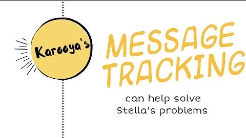 Karooya Message Tracking Tool