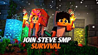 Join My 24/7 Server | Steve Smp | Minecraft Live Stream