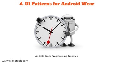 UI Patterns for Android Wear - Tutorial 4