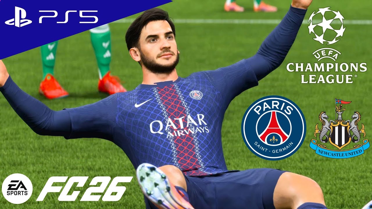 FC 26 - PSG vs. Newcastle United - UEFA Champions League 25/26 Full Match | PS5 [4K60 FPS]