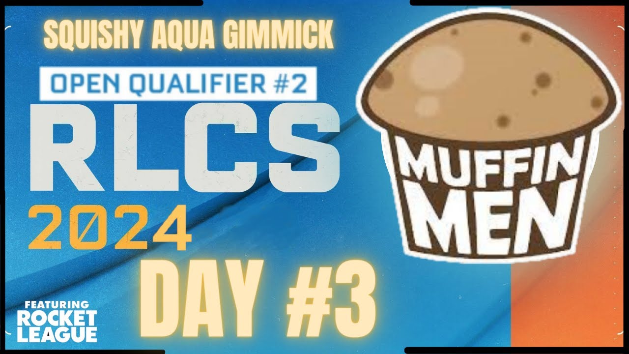 2024 RLCS OPEN QUALIFER 2 Day #3 Following The MUFFIN MEN | Match ...