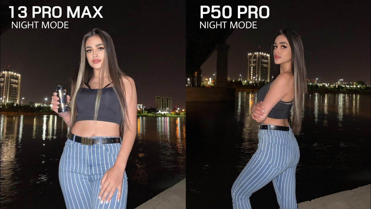 iPhone 13 Pro Max vs Huawei P50 Pro NIGHT MODE Camera Test YouTube