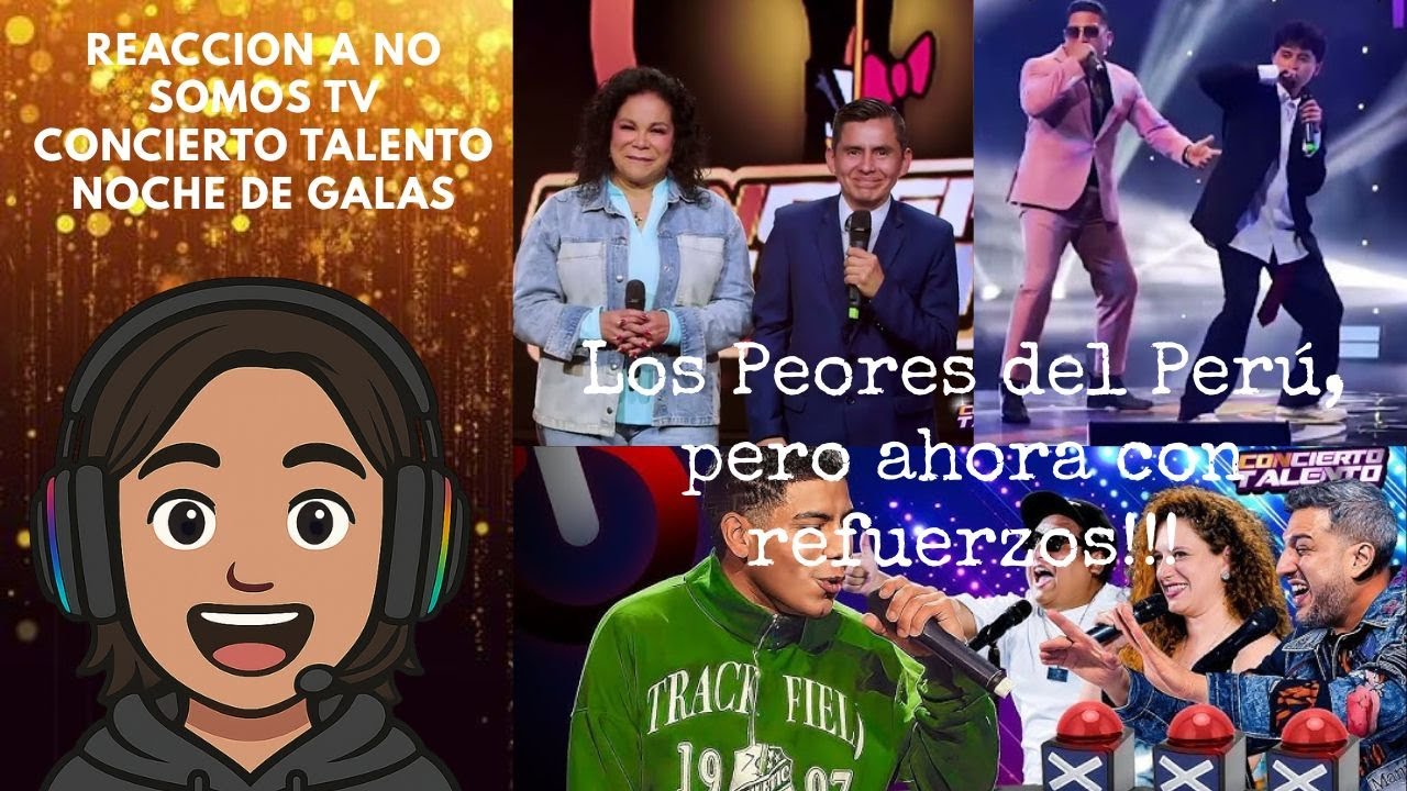 EL CHICO BACHATERO LA ROMPIO ADEMÁS DE MIS OIDOS !!🤣🤣 | REACCIÓN A CONCIERTO TALENTO DE NO SOMOS TV