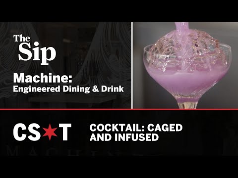 An Interactive Floral Cocktail Only At Machine: Engineered Dining x Drink On 'The Sip'