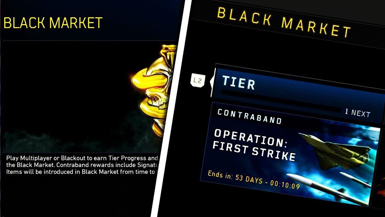 NEW *UPDATE 1.03* IN COD BO4... ( SHOWING ALL CALLING CARDS, OUTFITS, SIGNATURE WEAPONS ON COD BO4 )