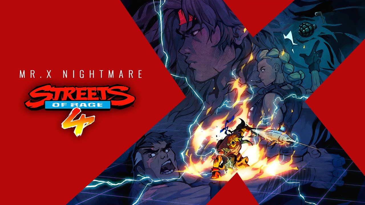 Streets of Rage 4 Mr. X Nightmare - Official Launch Trailer 