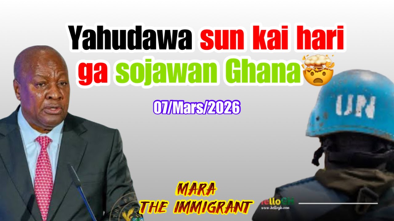 Yahudawa sun kaiwa sojawan GHANA hari. 