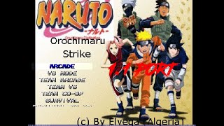 Naruto Orochimaru Strike port. Gameplay video + download link.