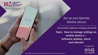 Manage settings on your smart device Part 2 out of 2 (Android)