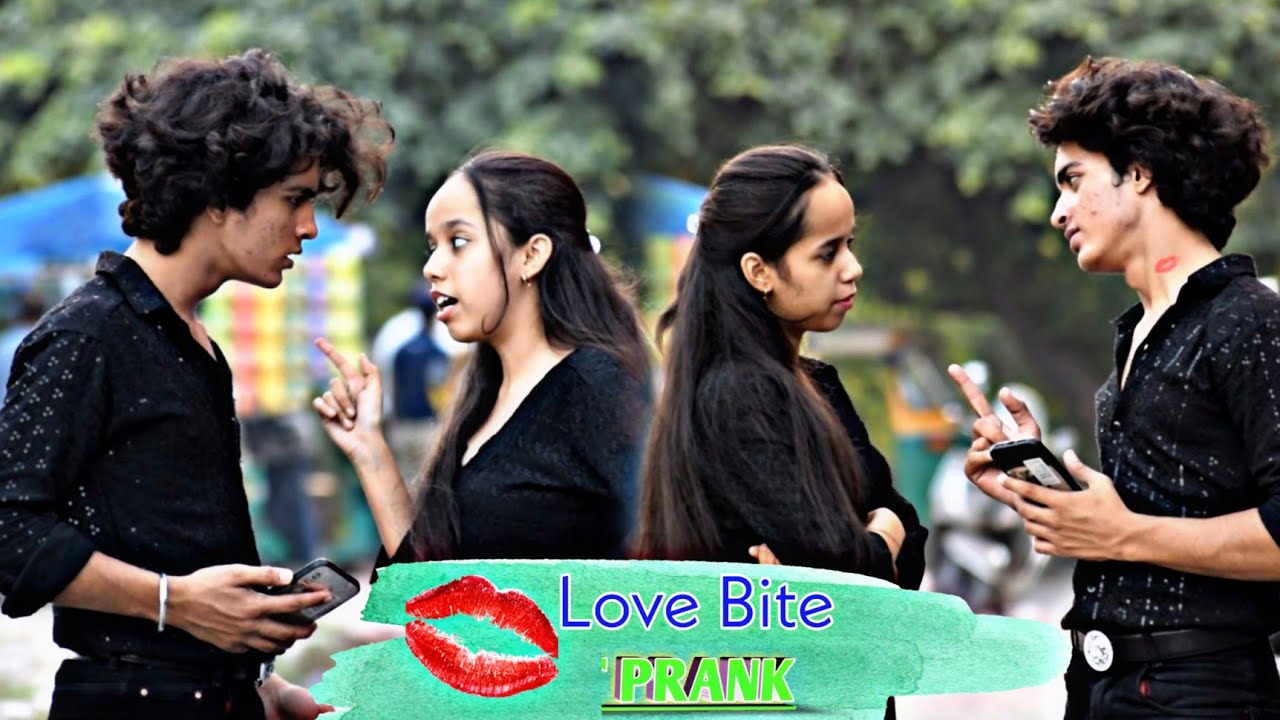 Love Bite 💋 Prank On My Girlfriend | Gone Extremely Wrong 😭 | Lover ...
