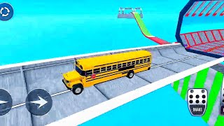 Impossible Bus Driving Challenge! 🚌😱 Super Hero Must Survive screenshot 3