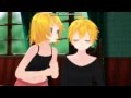 [Rin x Len] Pocky Game [MMD][HD]