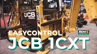 JCB Showing The 1CXT Tracked Backhoe Loader @ ARA Show 2019 - www.Rent1.ca