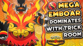 MEGA EMBOAR Is One of THE BEST TRICK ROOM POKEMON in Ranked Battles for Pokémon Champions
