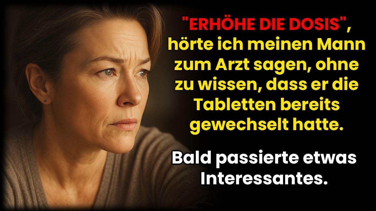 Geben Sie ihr eine stärkere Dosis“, sagte mein Mann – ohne zu wissen, dass ich die Pillen tauscht