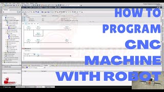 Siemens How to Program CNC Machine Robot Simulation