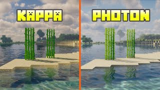 Kappa Shaders vs Photon Shaders | Shader Comparison [ 4K 60FPS ]