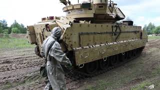 4-10 CAV and Polish Soldiers Conduct CBRN Training