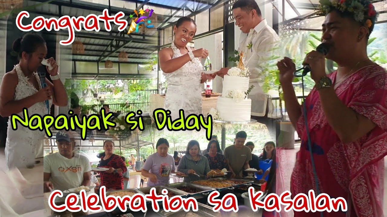 Celebration sa kasalan ni diday @ReaFeelingera 