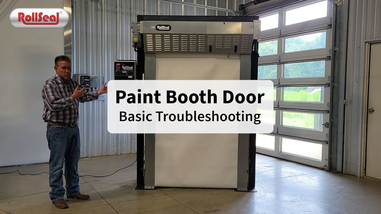 Paint Booth Door Basic Troubleshooting YouTube